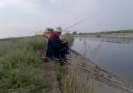 Рыбалка на канале